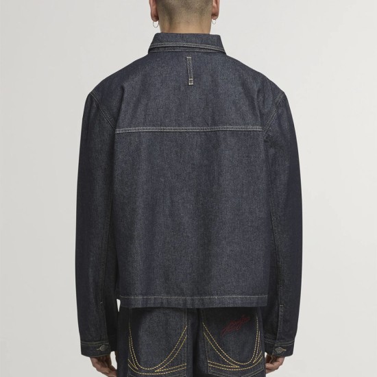 Karl Kani jacket Cropped Rinsed Denim Jacket